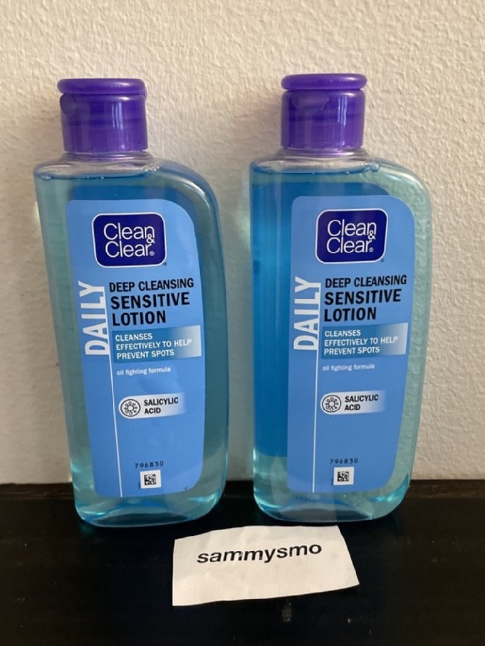 Clean & Clear Deep Cleansing Sensitive Lotion, salicylic acid 200 ml x2